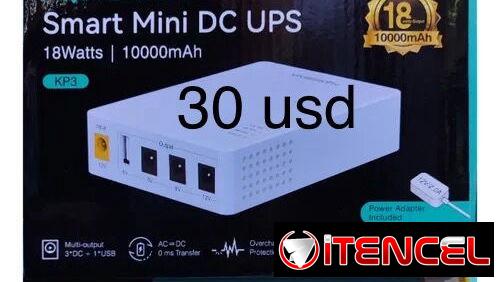 ADIÓS AL APAGÓN! Energía para el router!