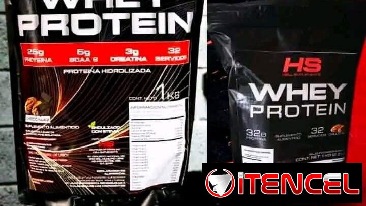 Whey Protein 1kg 32 Servicios Muy Buena Calidad.