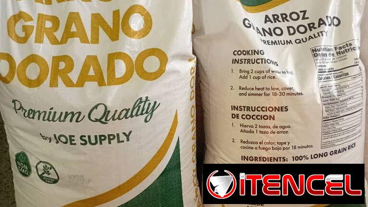 Arroz grano dorado
