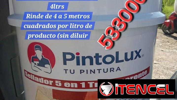 Sellador acrilico transparente 5 en 1 secado rapido y con brillo