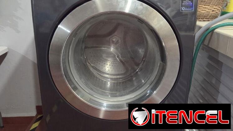 Lavadora Samsung de 15 kg, de uso