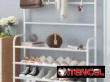 Organizador de zapatos y carteras de 5 pisos
