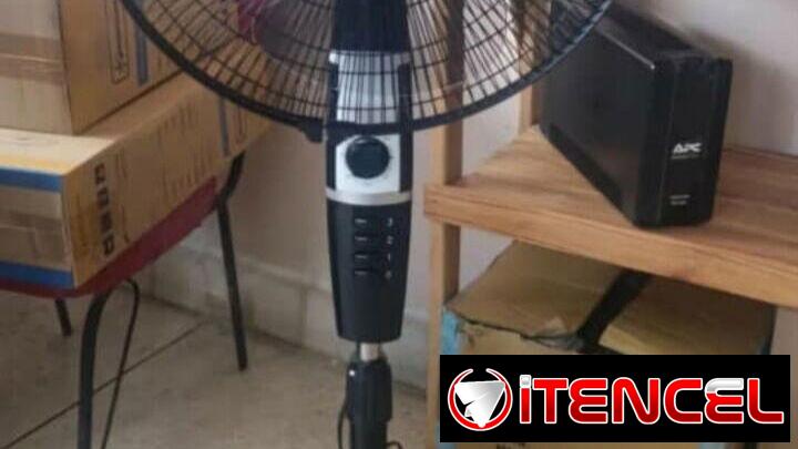 Ventilador de pedestal 16″ premium   •3 velocidades •3 aspas