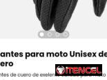 Guantes para moto Unisex de Cuero sintético. Nuevos