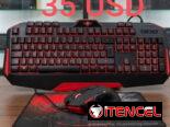 Kit de teclado + mouse –