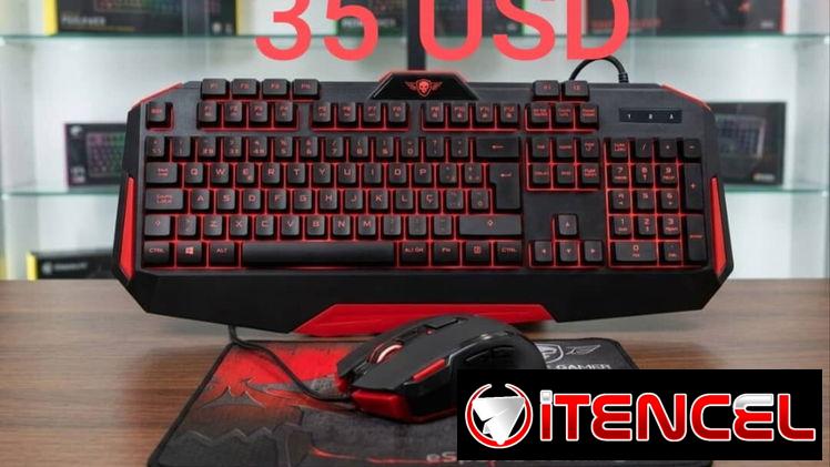 Kit de teclado + mouse –