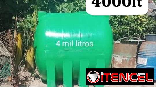 (Tanque de 4000 litros) Tanque para agua de 4000 litros modelo Pipa