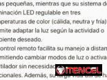 Lámpara led ventilador integrado
