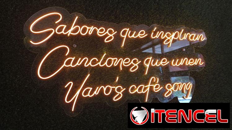 Se Realizan Carteles Neón Flex lumínicos