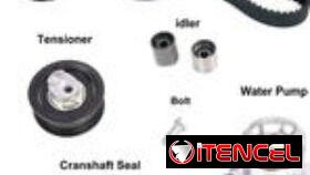 Kit de correa de distribución con bomba de agua para Audi A3 A4 TT, para VW EOS GTI Jetta Passat 2.0L TURBO 2005-2013