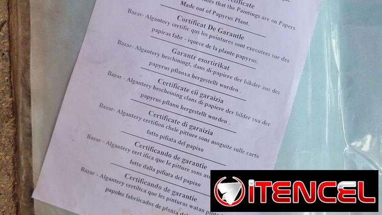 Se venden estos papiro,auténticos