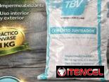 Cemento cola y blanco
