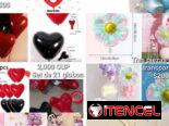 Globos y velas para cumpleaños y celebraciones