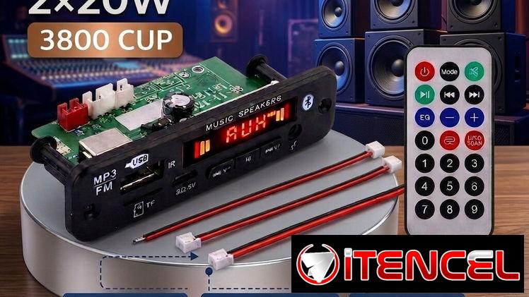 AUDÍFONOS Y MÓDULOS DE AUDIO CON AMPLIFICADOR 2X20 (Marianao)
