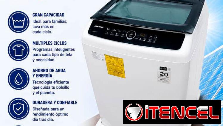 🎁 LAVADORA 🎁 SAMSUNG AUTOMÁTICO 9KG. MENSAJERÍA CON FACTURA Y GARANTÍA. 📲 54833699