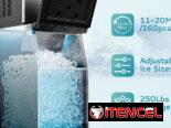 Maquina de Hielo de uso Comercial 400 libras diarias. Se incluye protector de Linea