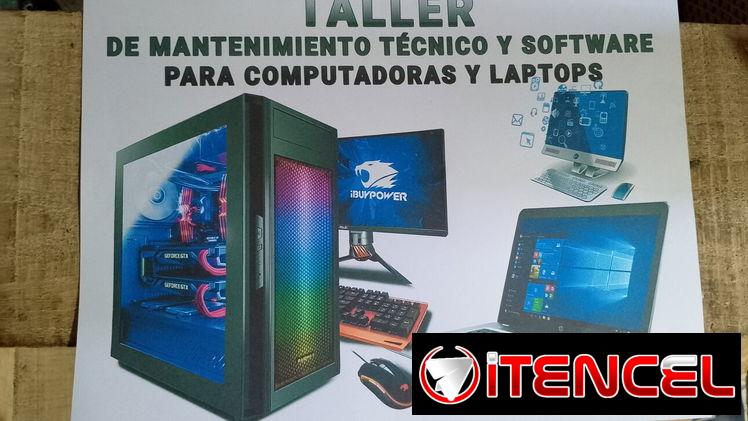 Taller de mantenimiento técnico y de software para PC y laptop …calle 43 /104y106 #10410..marianao