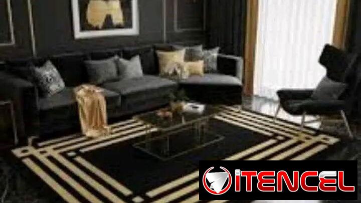 Alfombra decorativa grande