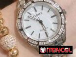 RELOJ CITIZEN ECODRIVE CARINA CON ESFERA BLANCA (EM0240-56A) DE MUJER , 29MM EN ACERO INOXIDABLE , A ESTRENAR  58049738
