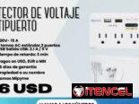 ⚡ PROTECTORES DE VOLTAJE 110 V ✅ SENCILLO  💲10 USD ✅ MULTIPUERTO  💲16 USD