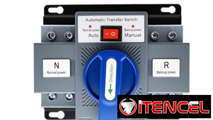INTERRUPTOR DE TRANSFERENCIA AUTOMATICA DE DOBLE POTENCIA.