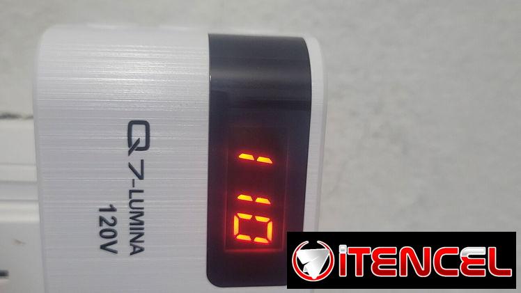 Protección y seguridad para tus inversiones.⚡Protector de voltaje Q7-LUMINA (120V)
