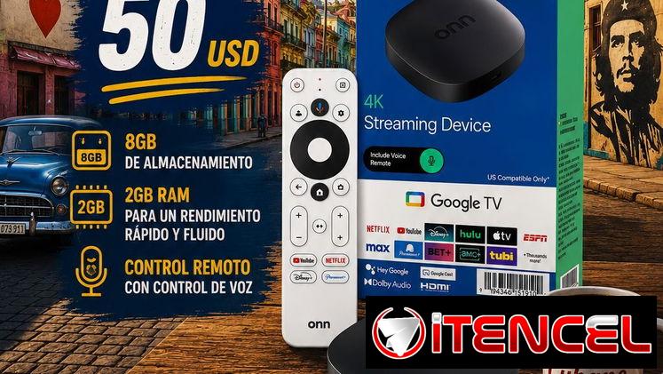 GOOGLE ONN TV STICK 4K