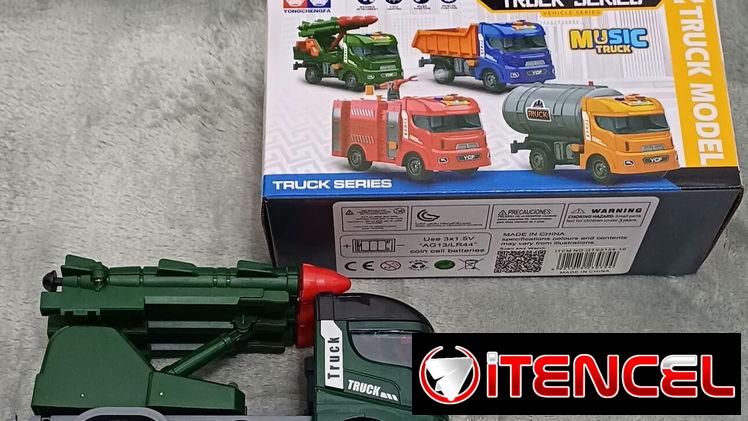 🧧Vehículo militar💫 Dispara los misiles 14 usd🧧
