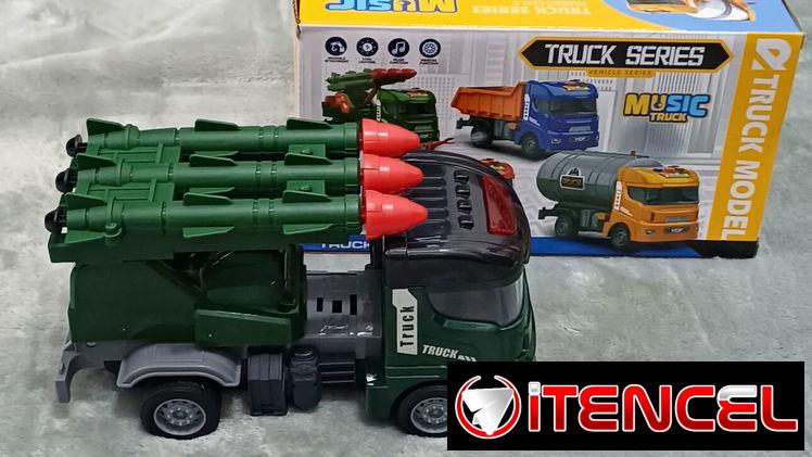 🧧Vehículo militar💫 Dispara los misiles 14 usd🧧
