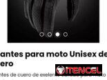 Guantes para moto Unisex de Cuero sintético. Nuevos
