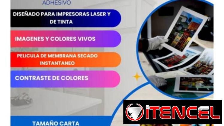 Papel de Foto Adhesivo