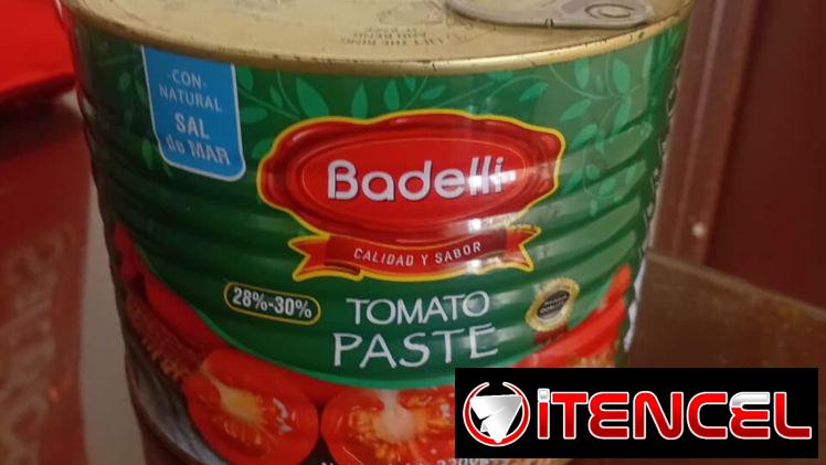 Pasta de tomate Badelli 2.2Kg. venta por cajas las que quiera