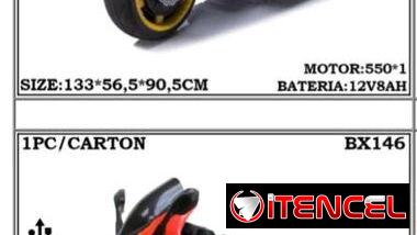 Moto para niños montable