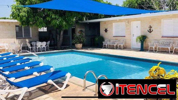 🔥Piscina+playa a 150m+billar+pinpon+futbolin+planta alimentada x panel solar(corriente 24h) !Boca Ciega!