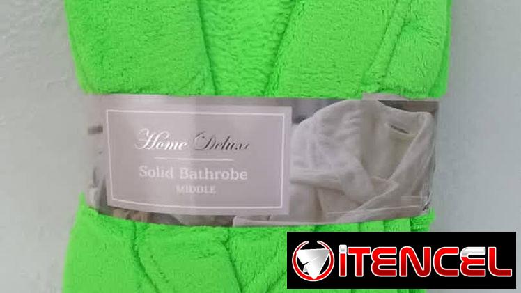 Albornoz.  Bata de baño