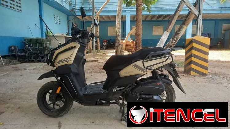 🏍️ Moto Tipo Scooter de Gasolina – Modelo: Scooters Tank  Cilindrada: 200 CC