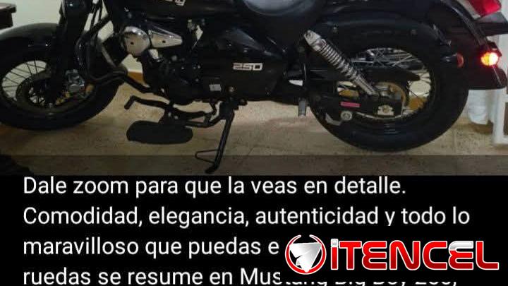 Se vende Moto MUSTANG NUEVA 250 cc