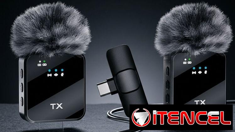 Micrófonos inalámbricos compatibles con Android tipo C