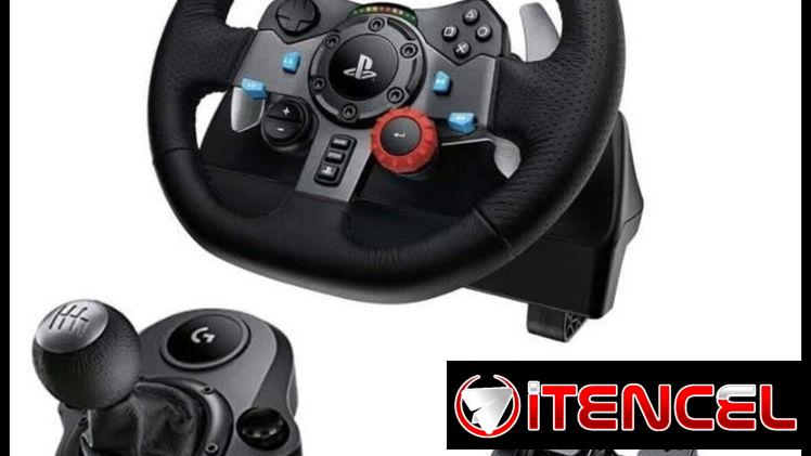 VENDO SIMULADOR DE GAMA ALTA G29 LOGITECH COMPATIBLE CON PS4,PS5 Y PC APRENDE Y DIVIÉRTETE MANEJANDO LLAMA O ESCRIBE