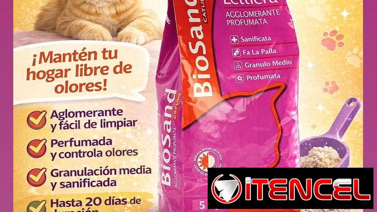 Arena importada para Gatos 🐱