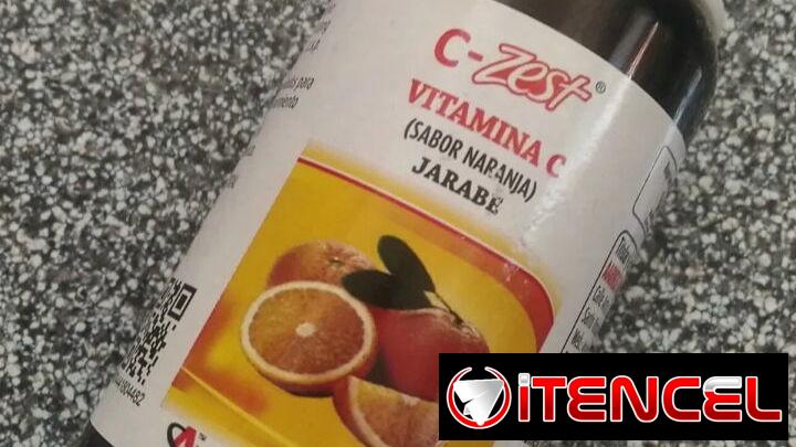 Venta de Vitamina C jarabe con sabor a naranja en 2500 pesos