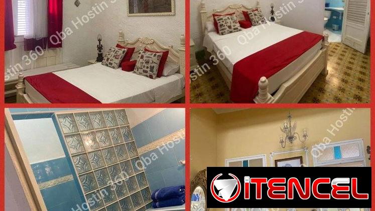 Hostal en Camaguey con 3 habitaciones en el centro de la ciudad.