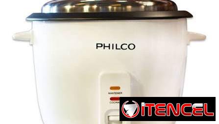 OLLA Arrocera marca PHILCO, capacidad 1,8 Litros, Potencia: 700W, Voltaje: 120V, 60Hz. NUEVA en su caja.