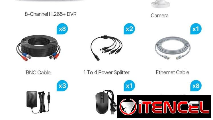 Cámara de seguridad Zosi Smart de 8 canales