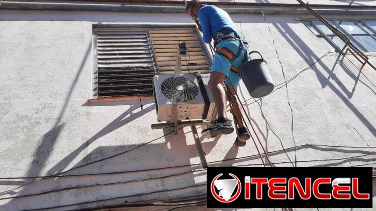 Trabajo en lugares de difícil acceso (alpinismo) Montaje d split,desmontaje,mantenimiento y reparacion menor 52966031