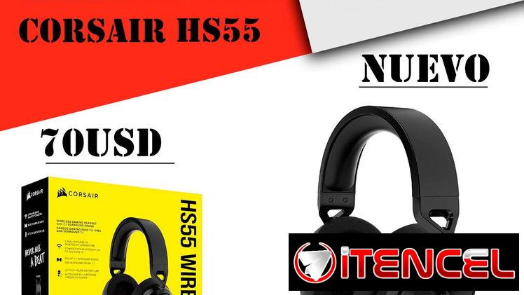 Audifonos Inalambricos Corsair HS55 “Nuevo Sellado”