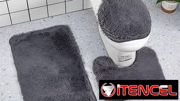 ✨ Juego de 3 Alfombras para Baño – Confort, Absorción y Seguridad.