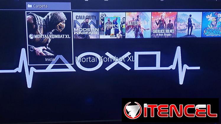 Play4 eslin pirateado 2 mandos sin detalles