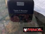 Adaptador tipo C con salida de varios lectores de tarjeta para su móvil y un puerto usb