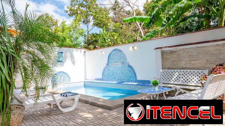 🏡Hostal en CASABLANCA! con piscina, planta eléctrica, billar y mucho MAS